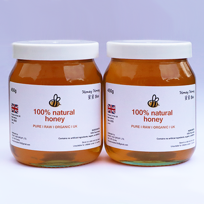 100% Natural Honey TWIN-PACK 純正百花蜜兩樽
